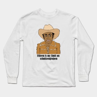 CLEAVON LITTLE BLAZING SADDLES FAN ART!! Long Sleeve T-Shirt